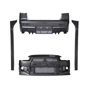 Body kit For Mitsubishi Lancer 2009-2015 Upgrade FQ Style Front Bumper Rear Bumper Side Skirt