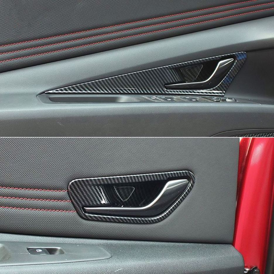 Car Styling Accessories ABS Chrome Car Door Handle Bowl Side Door Bowl Cover Trim Protectors for Hyundai Elantra (CN7) 2021