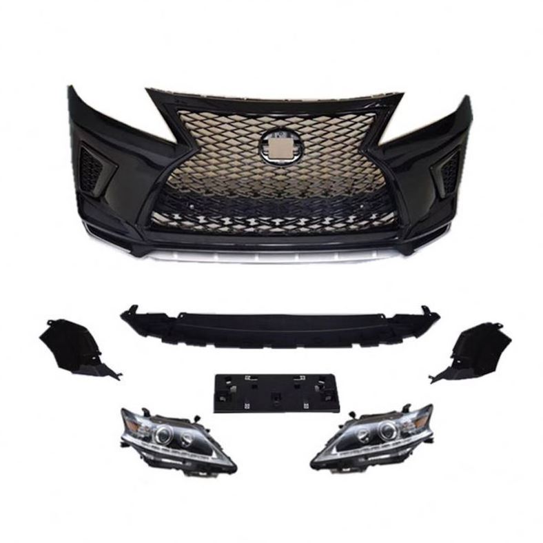 Body Kit F-Sport Front Kit For LEXUS RX 2009-2015 Old Face Upgrade To RX350 2020 New Face