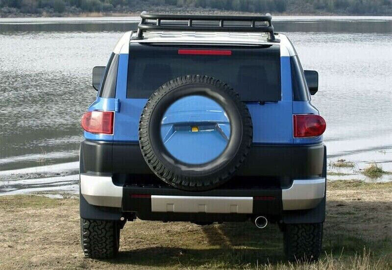 Fits for Toyota FJ Cruiser 2007-2022 Blue Car Body Kit Spare Tire Cover Hard Shell