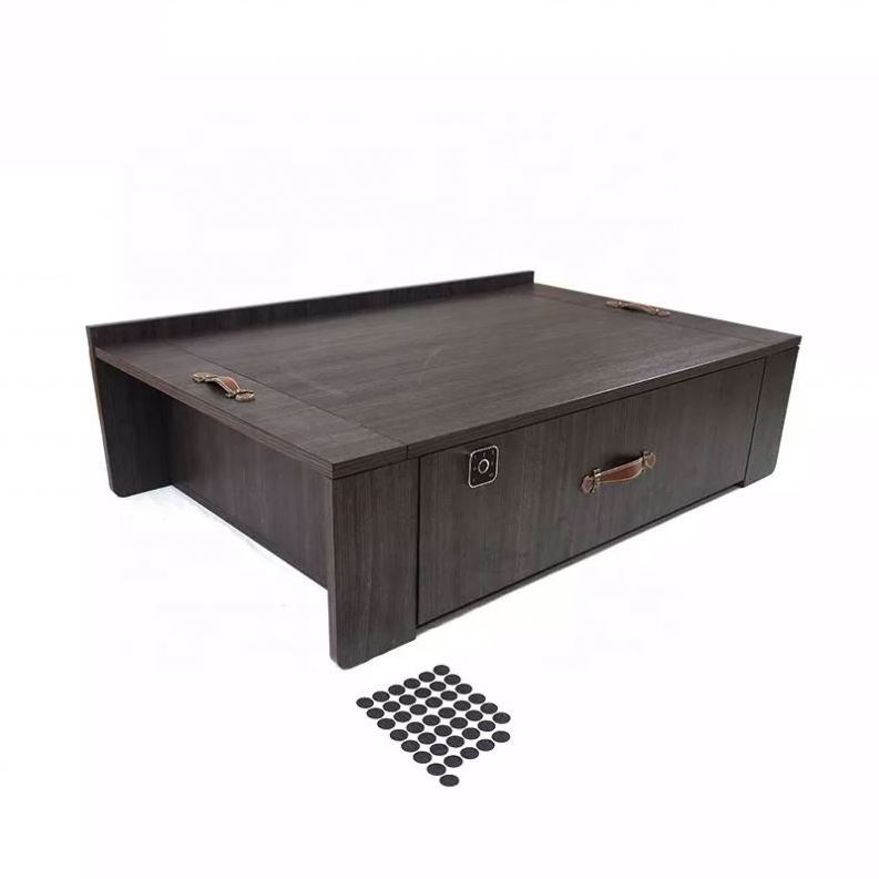 High quality rear trunk storage box drawer with fingerprint combination lock for Mercedes Benz G class W464