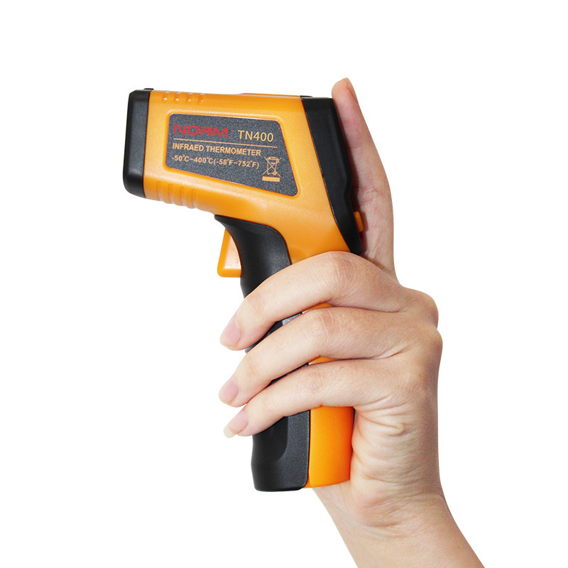 Non-contact digital laser infrared thermometer TN400 with LCD for industry and household