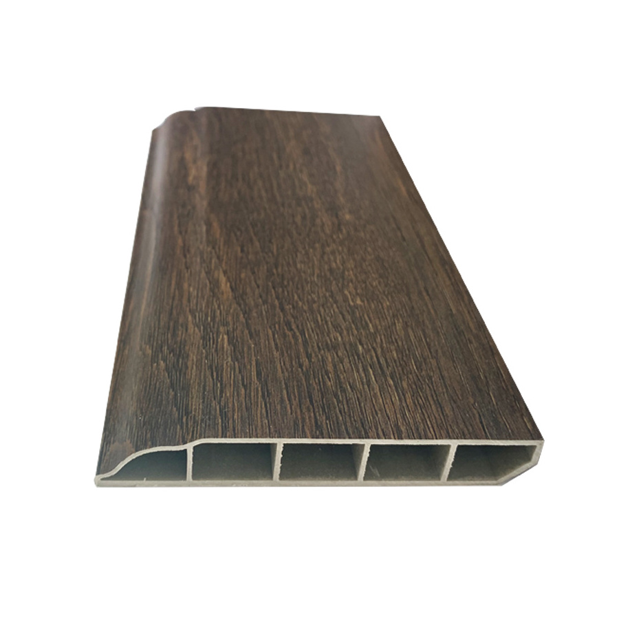 Factory Directly Customized Baseboard Wallboard SPC Vinyl PVC Skirting Board Flooring Accessories