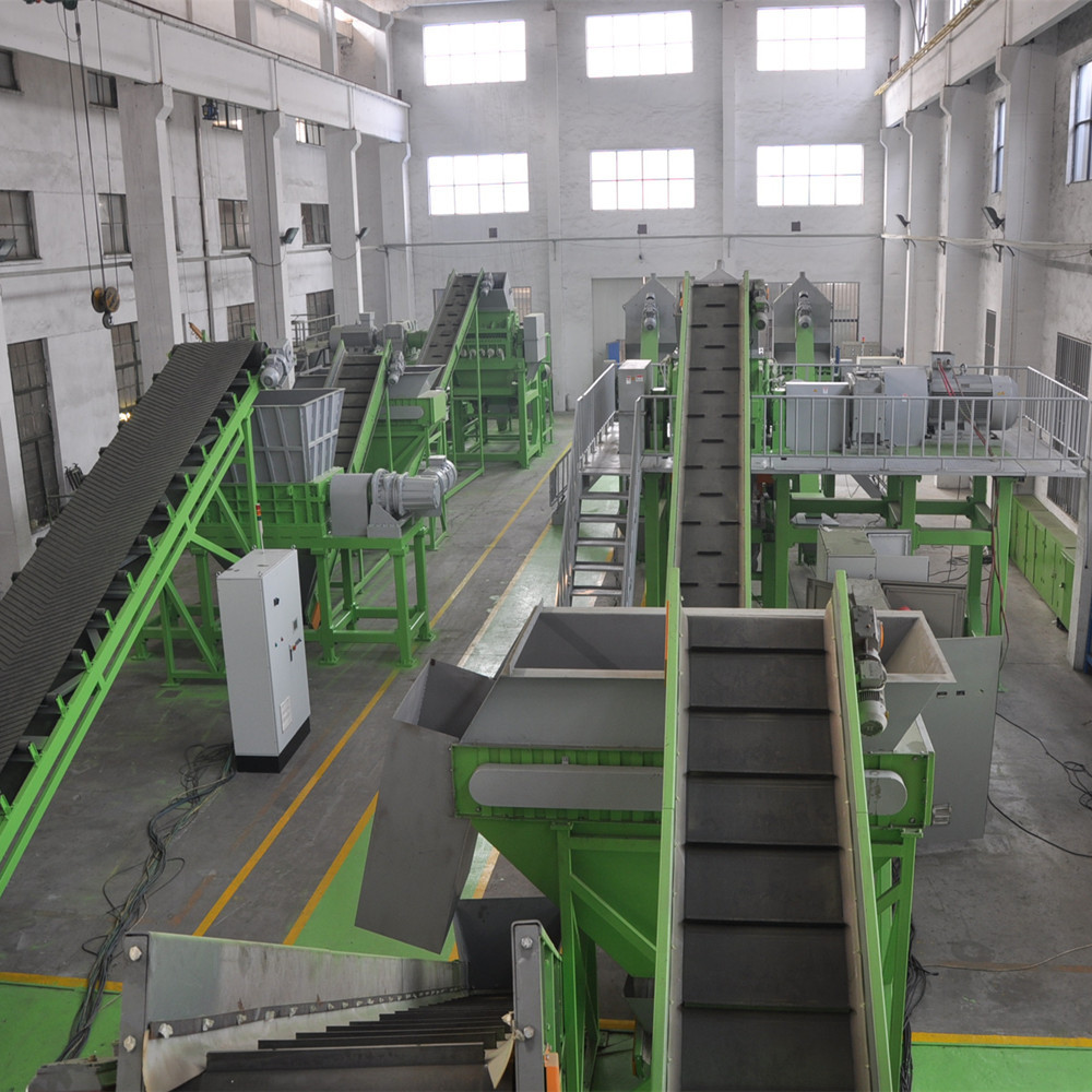 tyre recycling production line tire recycling plant Hydraulic Waste OTR  Whlole Tyres Cutter For Sale