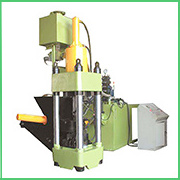 Automatic Aluminum Iron steel copper brass Chip Briquetting Press Compactor Briquette Machine