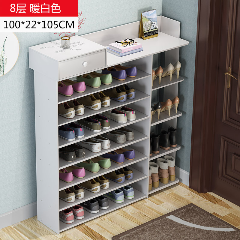 Modern white shoe storage cabinet shoe rack designs wood shoe rack organizer