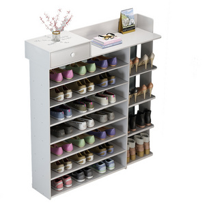 Modern white shoe storage cabinet shoe rack designs wood shoe rack organizer