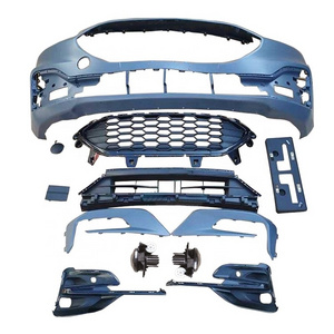 Hot Auto Parts Body Kit Car Front Bumper Grille Fog Light Frame for Ford Escape 2020 ST-LINE