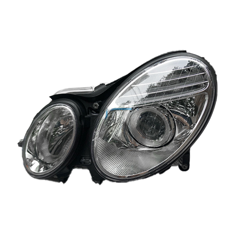 oem 2118202961 car auto parts headlight black for mercedes benz e class w211 headlamp headers