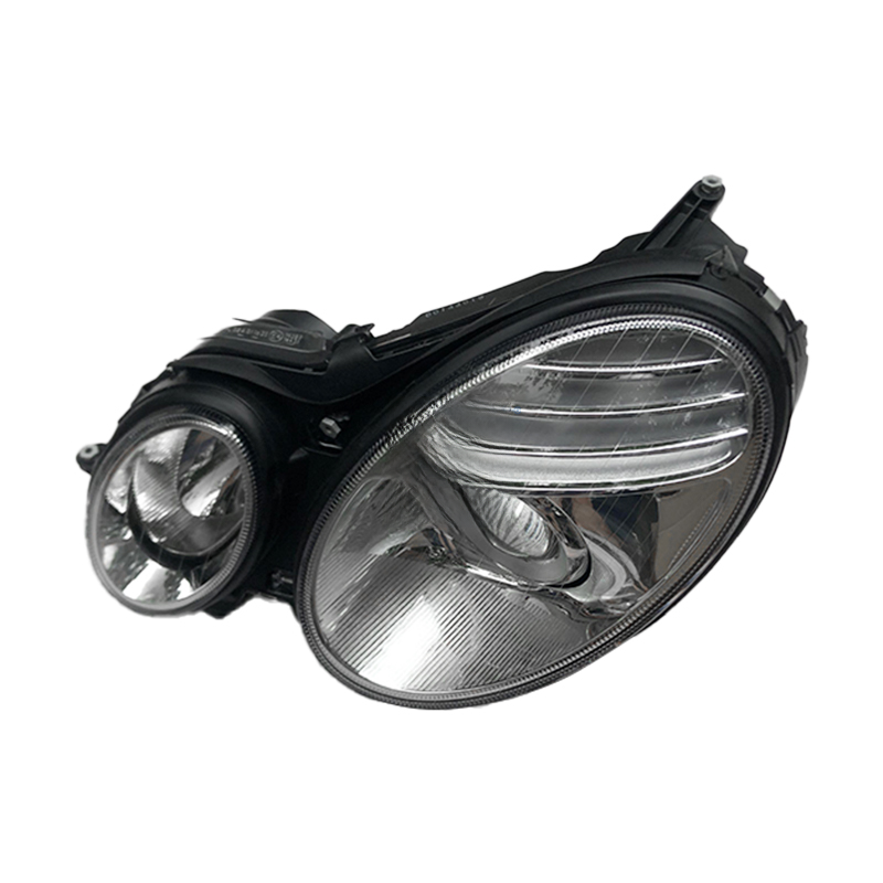 oem 2118202961 car auto parts headlight black for mercedes benz e class w211 headlamp headers