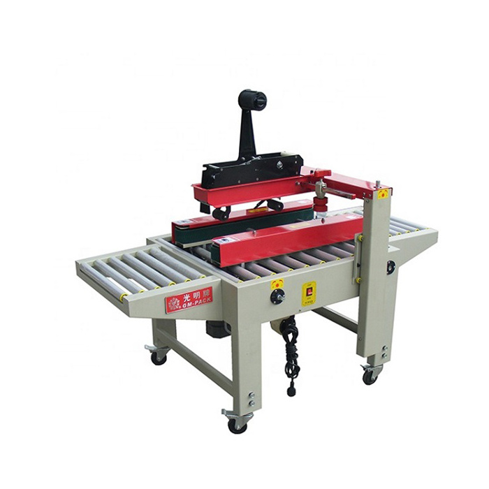 Auto small carton taping packaging sealer machine