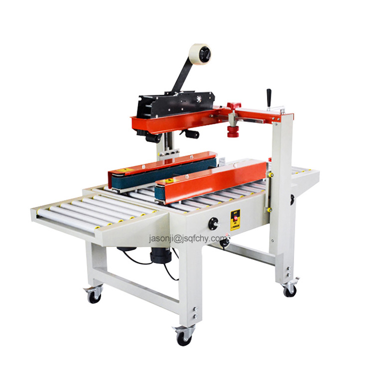 Auto small carton taping packaging sealer machine