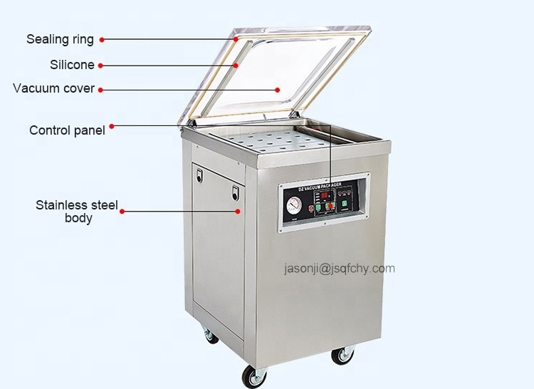 vacuum sealer/single chamber vacuum sealing machine /vegetable vaccum packing machine