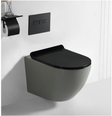 Ceramic Glaze Toilet Cyclone Flushing Floating Ceramic Toilets For Small Bathroom