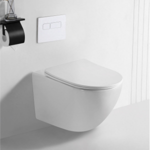 Ceramic Glaze Toilet Cyclone Flushing Floating Ceramic Toilets For Small Bathroom