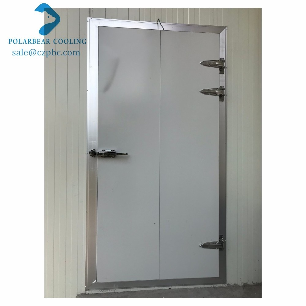 Hot Sale Walk in Freezer Interior Swinging Door Cold Storage Half-buried Door