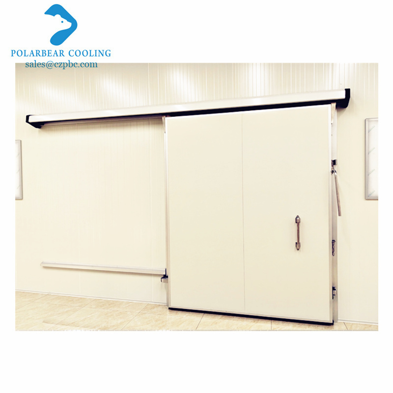 Heavy Duty Forklift Manual  Door Cold Store Sliding Doors