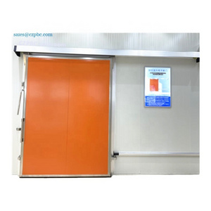 Heavy Duty Forklift Manual  Door Cold Store Sliding Doors