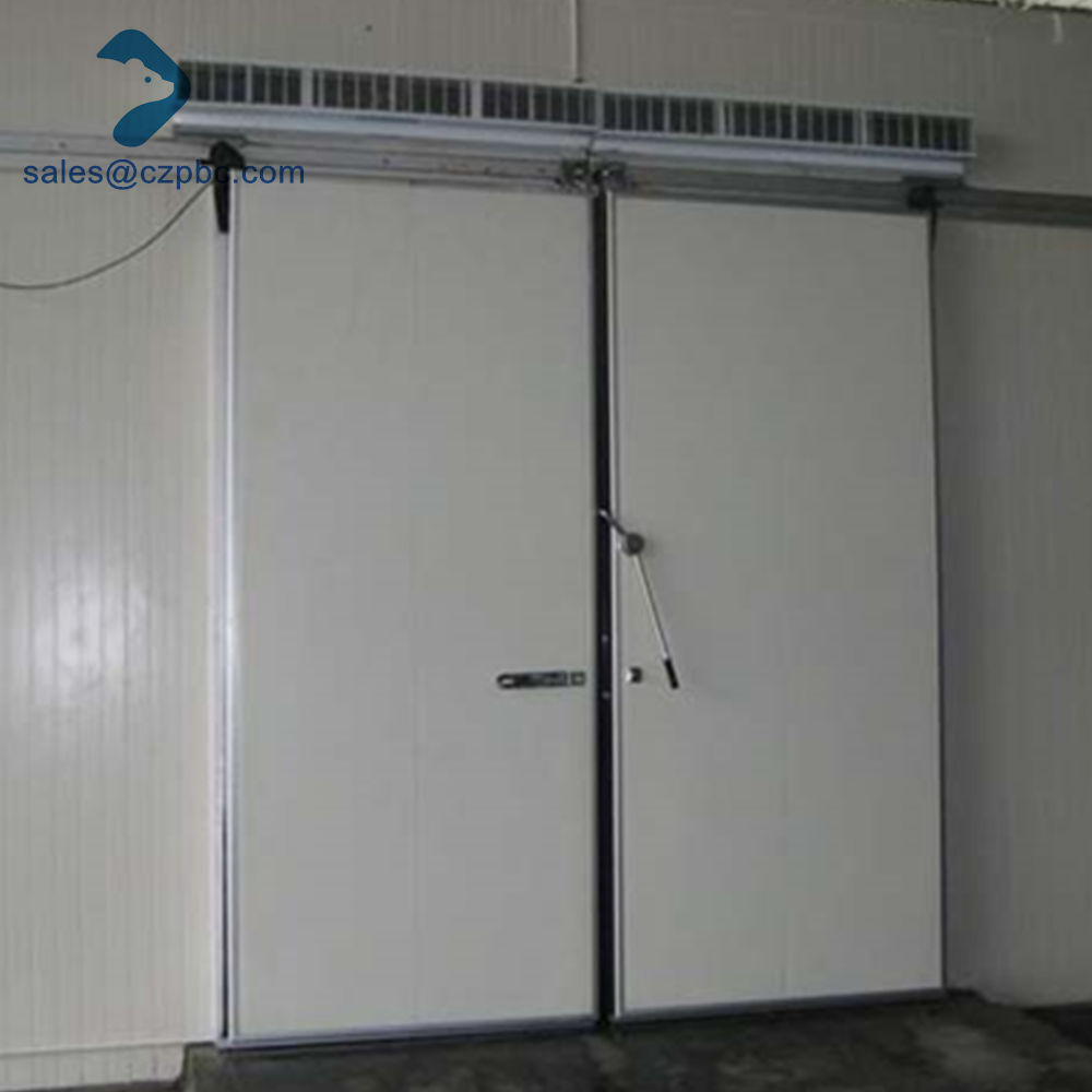 Insulated Cold Room /Storage Automatic Sliding Door Sensor For Vegetable And Flower Deposit