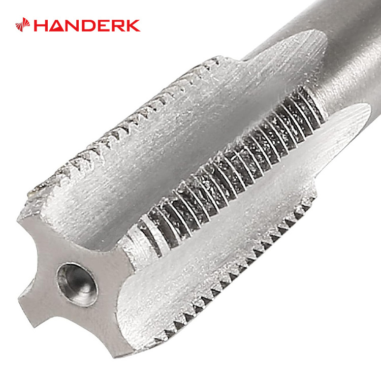 HANDERK High Speed Steel Spiral Groove Taps Solid Carbide Straight Flute Taps Stainless Steel Screw Tap