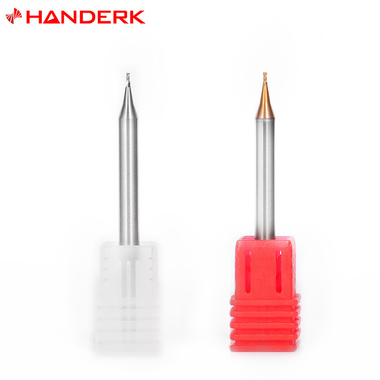 HANDERK Cnc Cutting Tool Sharpening Machine 0.1-0.9mm Micro Carbide End Mill Small Diameter Milling Cutter