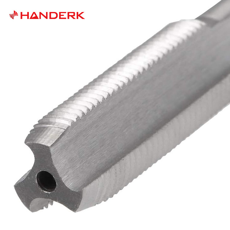 HANDERK High Speed Steel Spiral Groove Taps Solid Carbide Straight Flute Taps Stainless Steel Screw Tap