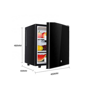 Good price portable commercial 40L single door lock mini fridge for cake