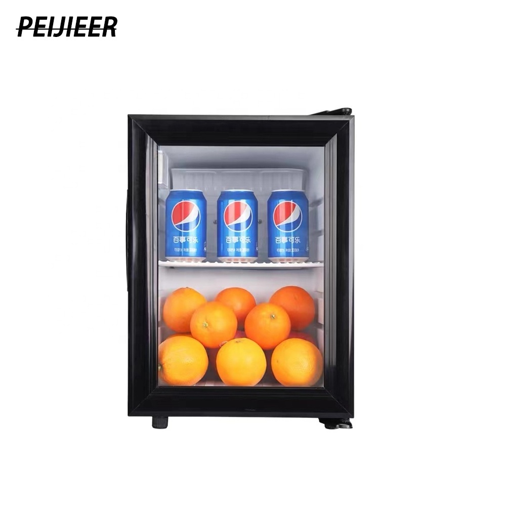 Wholesale customized 210W 2 floors 21L mini bar fridge freezer for drinks