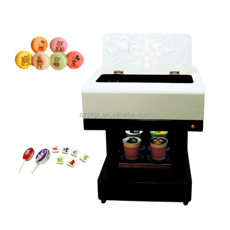 Hot selling coffee printing machine cake printer machine with edible ink coffee printer 3d