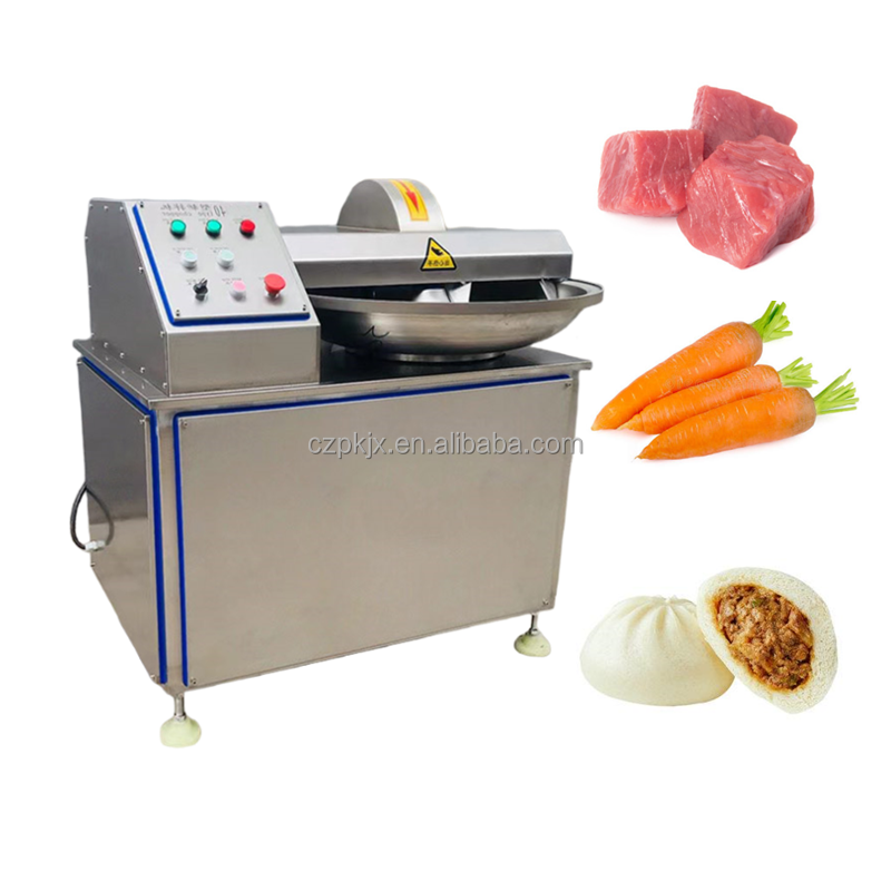 High Speed 80L Meat Bowl Cutter/ pepper bowl chopper machine/ carrot chopping machine