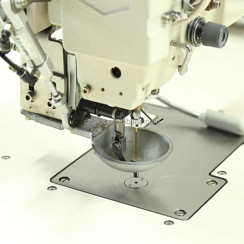 Programmable heavy machine industrial lock stitch automatic computer leather 60x40 pattern sewing machine for garment blet sofa