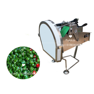 Small Automatic Electric Okra Cutter Slicer Slicing Cutting Machine