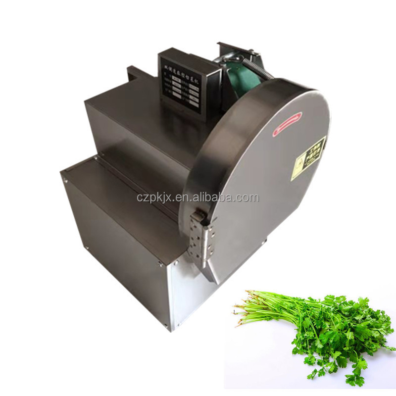 Restaurant using leafy vegetable cutting machine electric celery slicer cabbage cutter