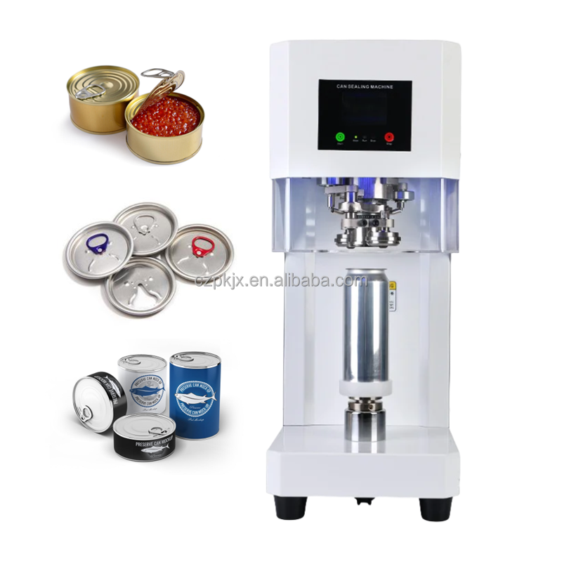 Handheld Small Boba Can Sealer Lid Machine 500ml 650ml Bottle Sealing Machine Aluminium Can Juice Pet Bottles Seal Machine