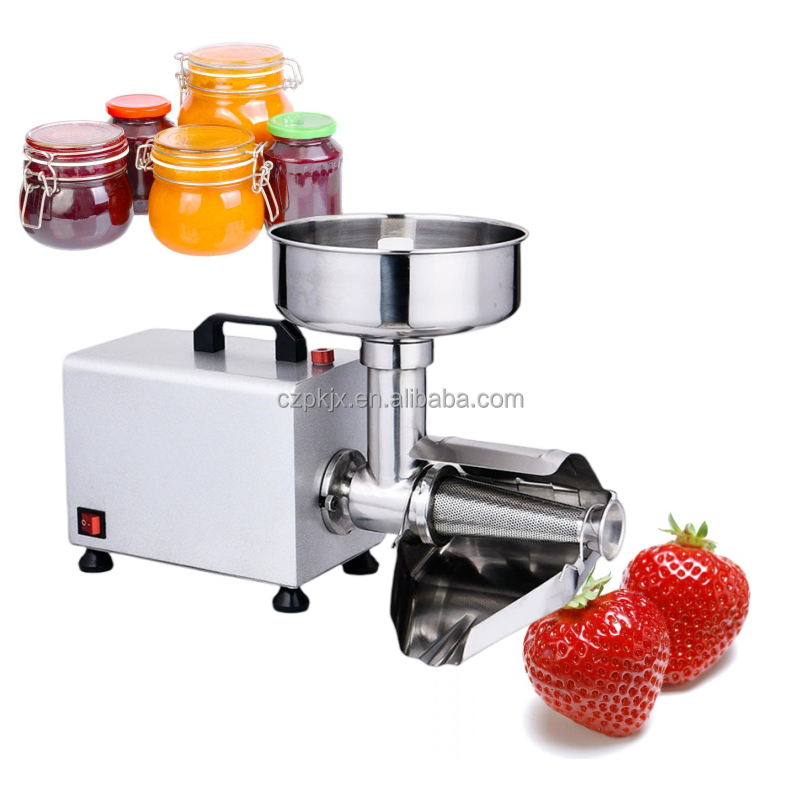 110V 220V Stainless Steel Electric Tomato Strainer Milling Mango Jam Press Machine Tomato Juicer Sauce Extractor Maker Machine