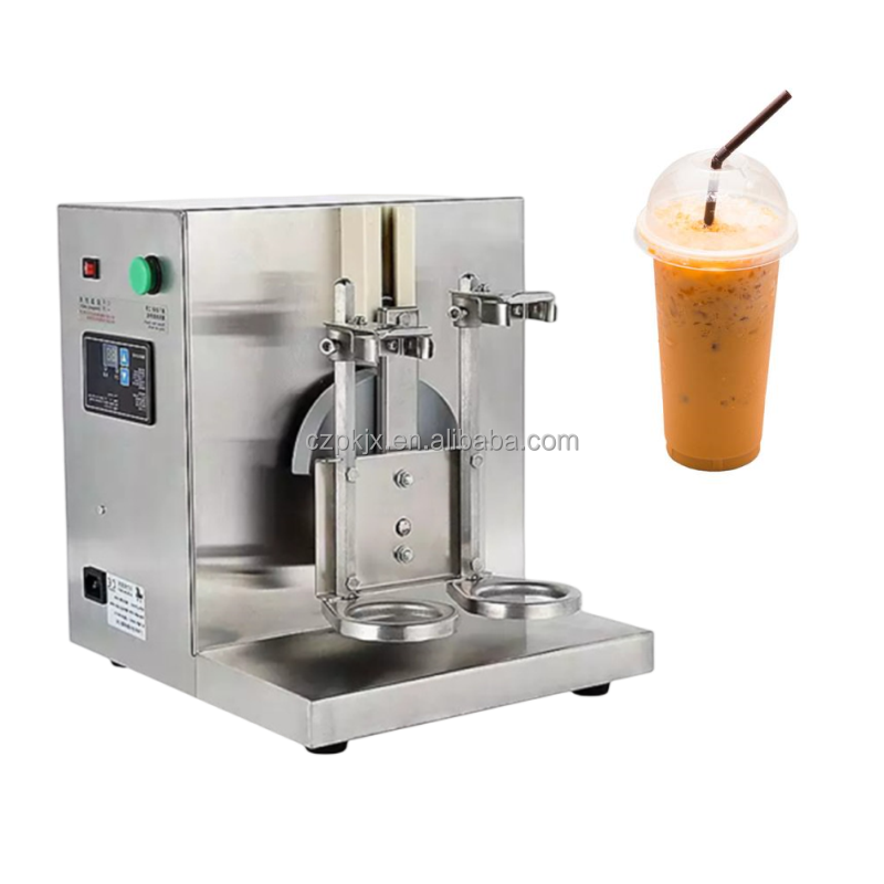 Automatic Double Bottles Milk Tea Shaker/Boba Tea Shake Machine/Bubble Tea Shaking Machine for Drinking Shop