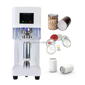 Handheld Small Boba Can Sealer Lid Machine 500ml 650ml Bottle Sealing Machine Aluminium Can Juice Pet Bottles Seal Machine