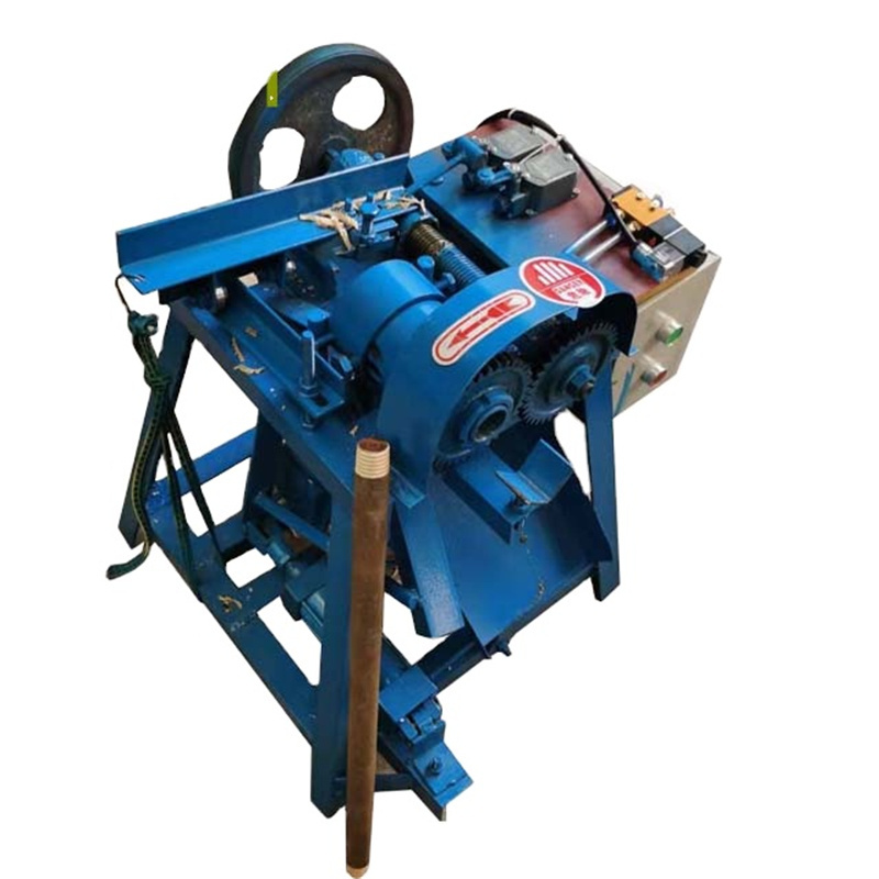 Wooden Rod Opening Machine Broomstick Mop Stick Threaded Wooden Rod Making Machine Round Wooden Sleeving Machine