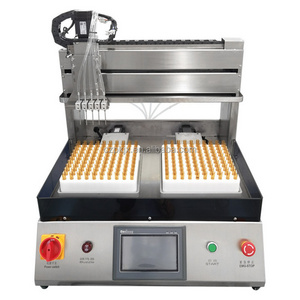 High Precision 5 Nozzles Cigarette Oil Dispensing Machine Automatic Filling Machine For Sale