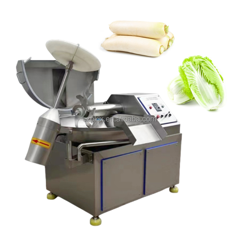 High Speed 80L Meat Bowl Cutter/ pepper bowl chopper machine/ carrot chopping machine