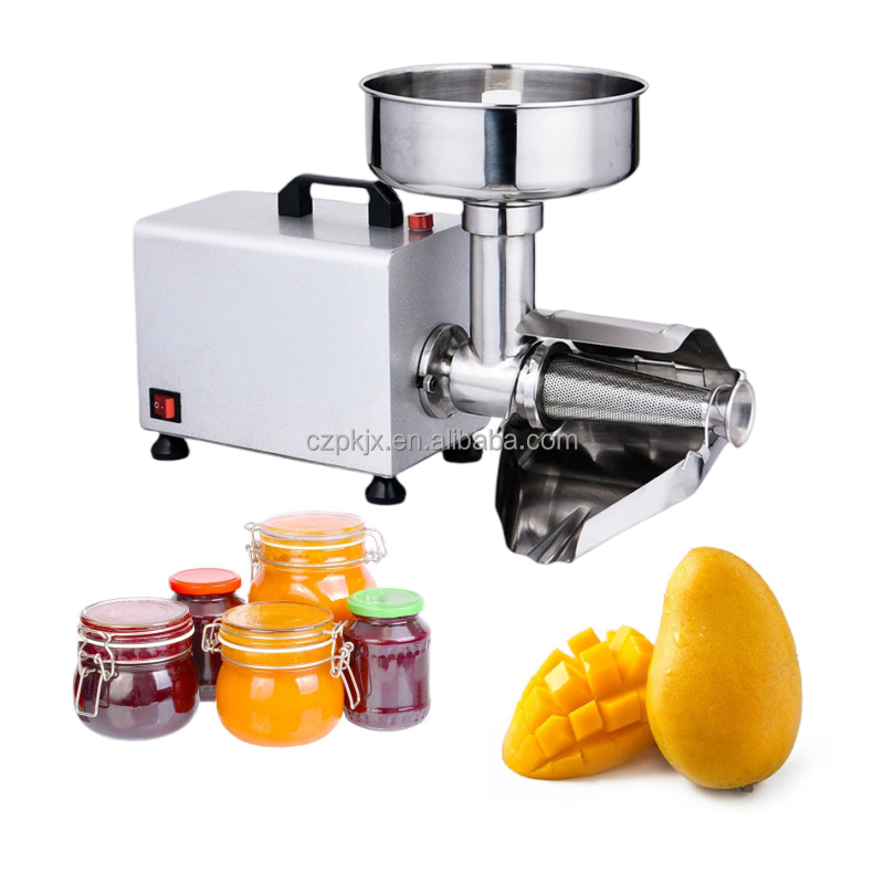 110V 220V Stainless Steel Electric Tomato Strainer Milling Mango Jam Press Machine Tomato Juicer Sauce Extractor Maker Machine