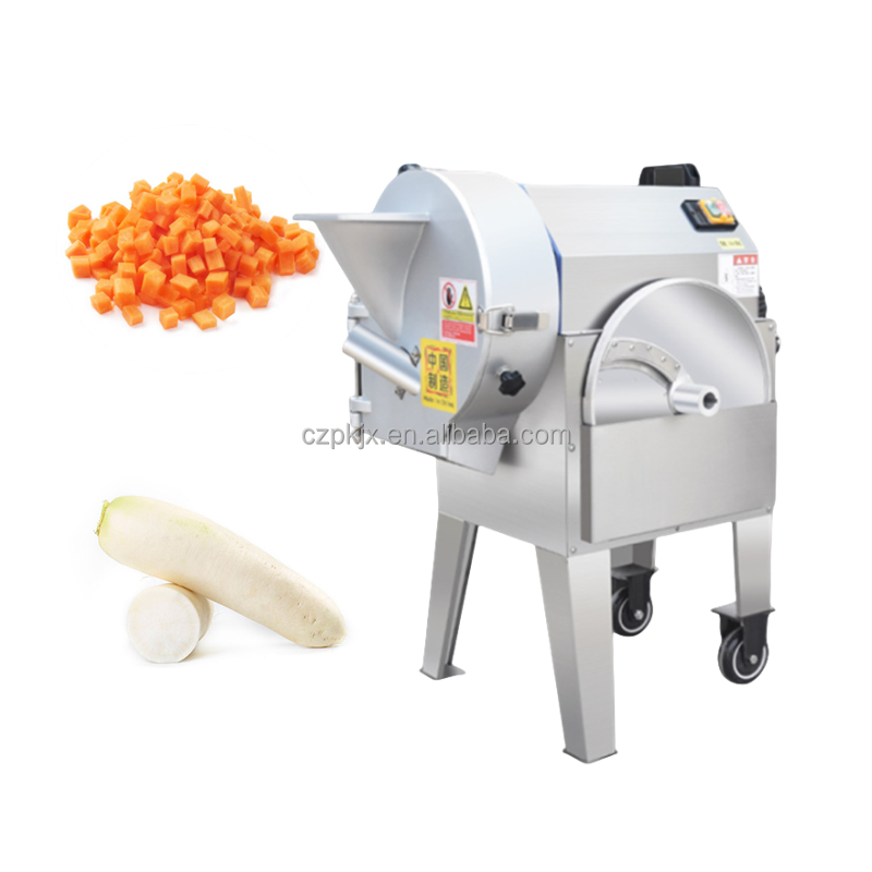 Top sales Carrot Potato Cutter Machine Automatic Onion Cube Dicer Dicing Cutting Machine