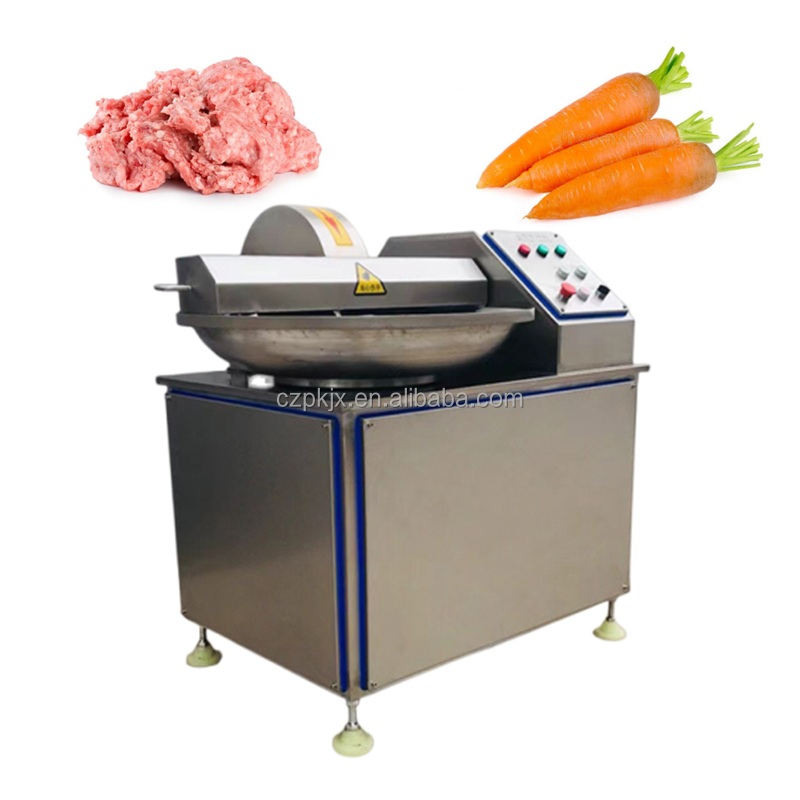 High Speed 80L Meat Bowl Cutter/ pepper bowl chopper machine/ carrot chopping machine