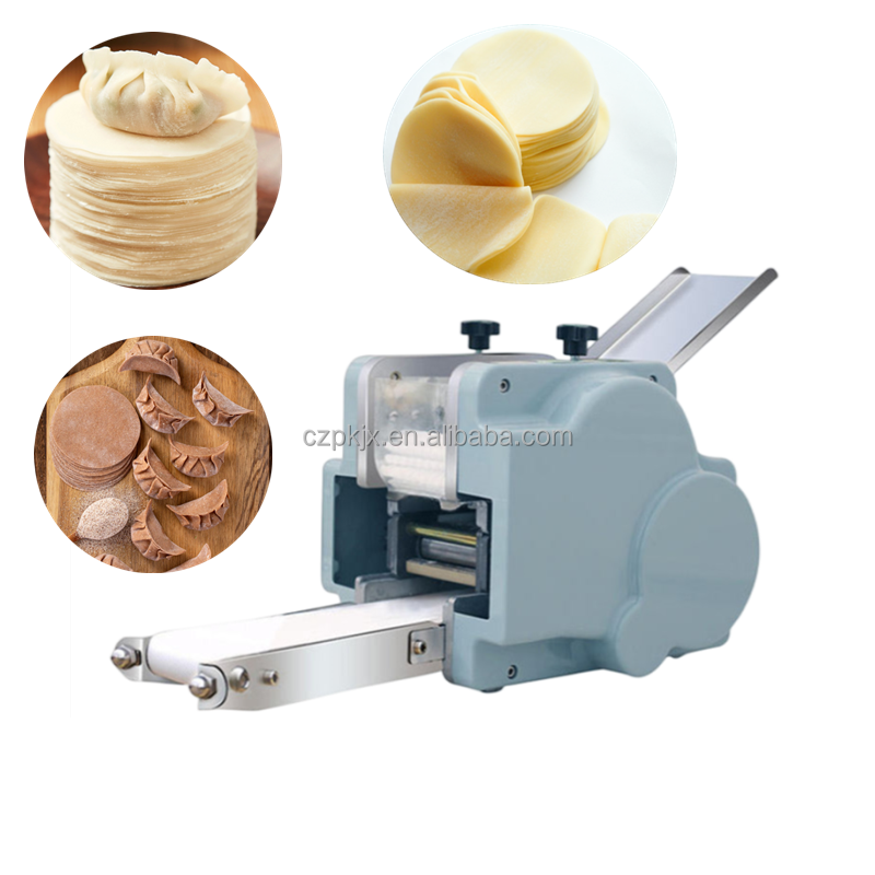 Multi-functional Dumpling Skin Wrapper Making Machine 220-240V Big Small Wonton Wrapper Maker