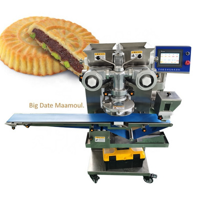 Automatic Kibbeh Rheon Encrusting Kubba Falafel Machine Maker Filling Moon Cake Making Machine