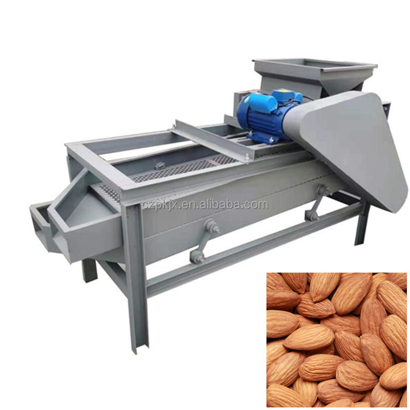 Automatic Walnut Breaker Almond Nut Cracker Peach Seed Shelling Machine