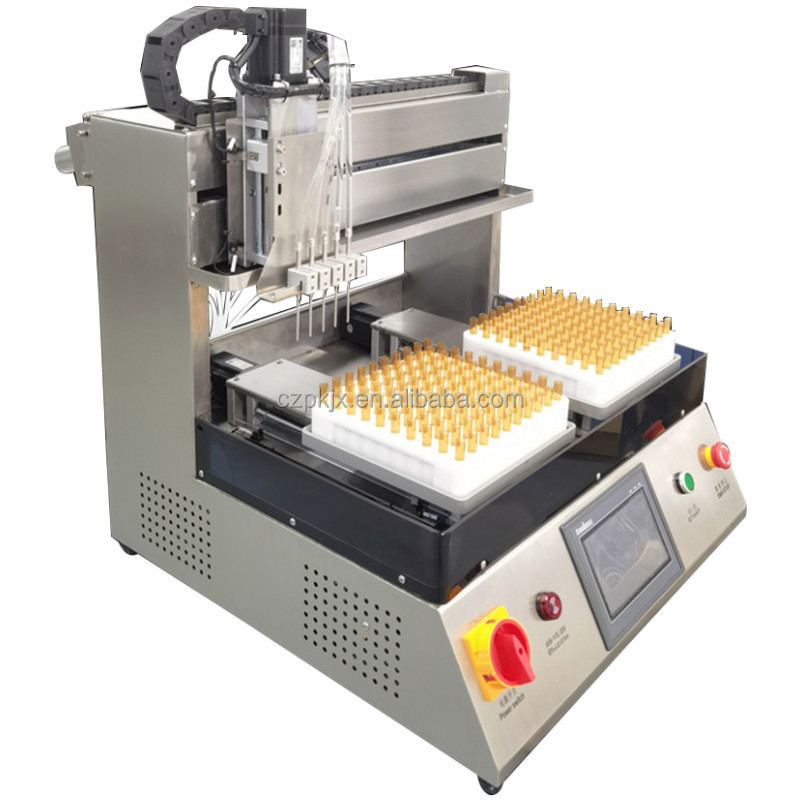 High Precision 5 Nozzles Cigarette Oil Dispensing Machine Automatic Filling Machine For Sale