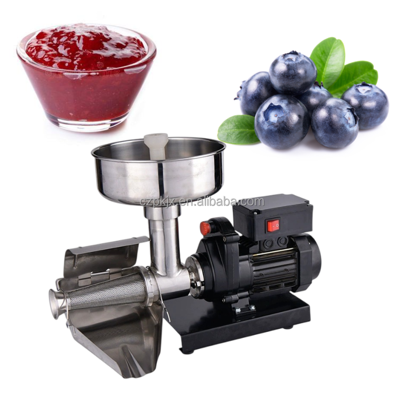 110V 220V Stainless Steel Electric Tomato Strainer Milling Mango Jam Press Machine Tomato Juicer Sauce Extractor Maker Machine