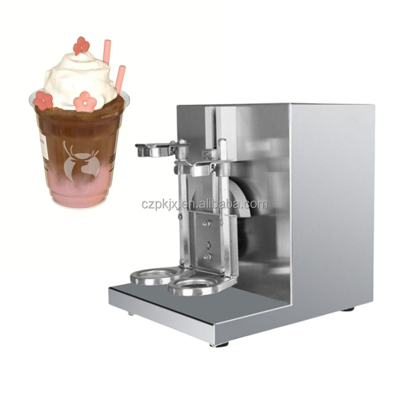 Automatic Double Bottles Milk Tea Shaker/Boba Tea Shake Machine/Bubble Tea Shaking Machine for Drinking Shop