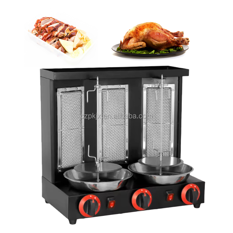 Restaurant Kitchen Kebab Equipment Doner Kebab Machinery Shawarma Making Machine